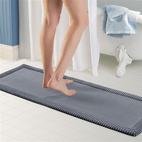 Non-Slip Memory Foam Bath Runner | Collections Etc.