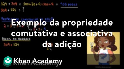 Exemplo Da Propriedade Comutativa E Associativa Da Adição Youtube