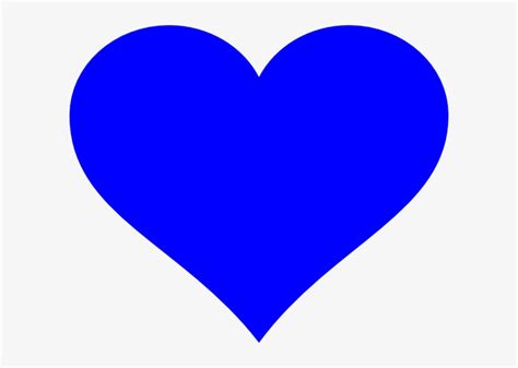 Heart Shape Blue Transparent Png 600x504 Free Download On Nicepng