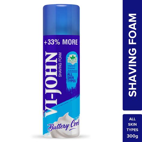 Buy VI JOHN ALL SKIN TYPE SHAVING FOAM MEN VITAMIN E ANTI