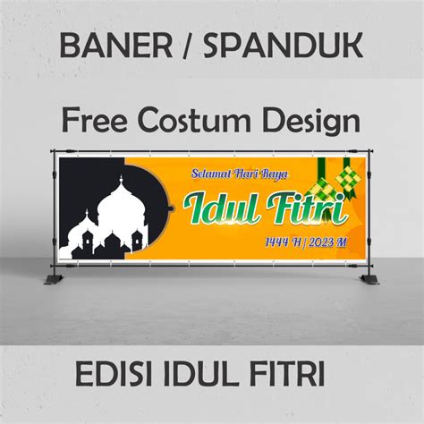 Jual Spanduk Ramadhan Spanduk Puasa Spanduk Lebaran Banner Lebaran