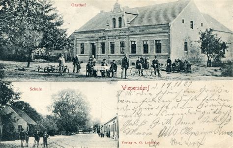 Niederer Fläming Wiepersdorf Gasthof Schule Carte postale