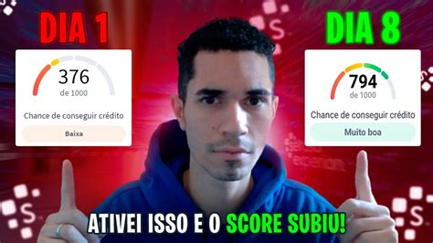 Faça isso e aumente seu SCORE rapidamente Como AUMENTAR o SCORE MAIS