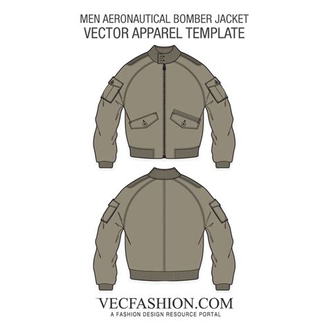 Bomber Jacket Vector At Getdrawings Free Download