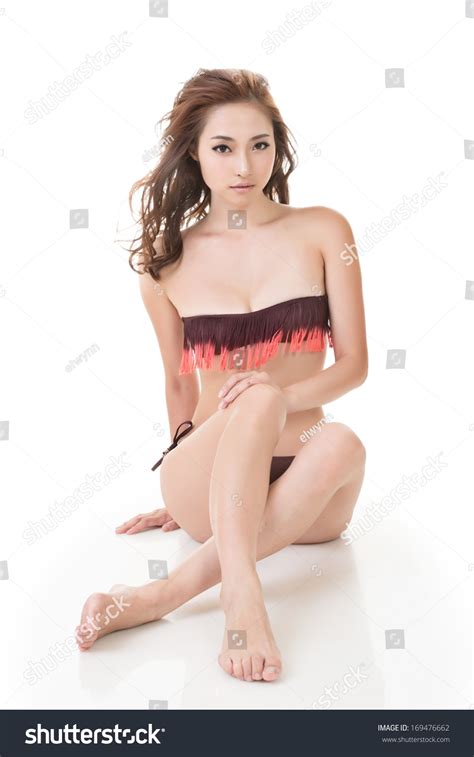 Sexy Bikini Woman Asian Lying Down Stock Photo 169476662 Shutterstock