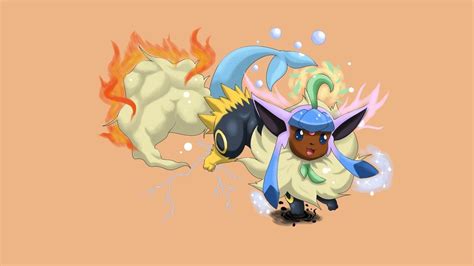 Pokemon Eevee Evolutions Wallpapers - Top Free Pokemon Eevee Evolutions Backgrounds ...