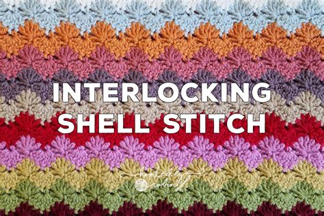 Crochet Open Shell Stitch Free Video Tutorial And Written Pattern