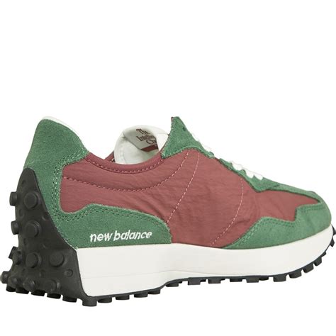 Buy New Balance Womens 327 Trainers Noriwashed Burgundy