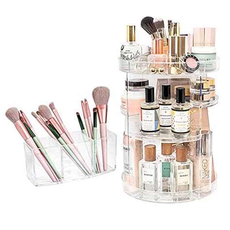 Yiezi Pcs Rangement Maquillage Organisateur Maquillage Bo Te De