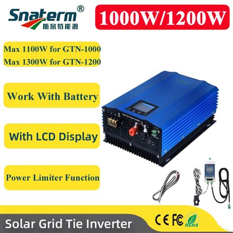 Grid Tie Inverter 1200w Limiter 1200w Solar Grid Tie Inverter 1200w Grid Tie Aliexpress