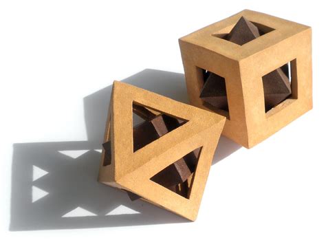 Duals Geometric Sculpture Math Art Art Themes