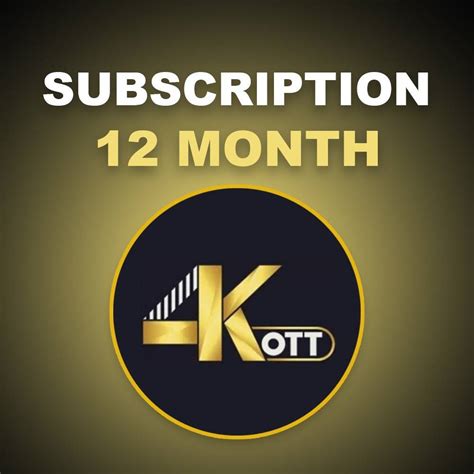 K Ott Months Iptv Subscription Best Iptv Service