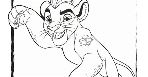 Lion King Kion Coloring Pages