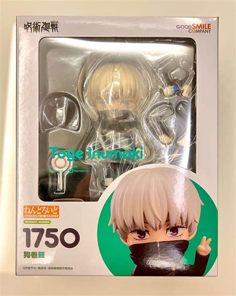 BNIB Inumaki Toge Nendoroid Jujutsu Kaisen Hobbies Toys