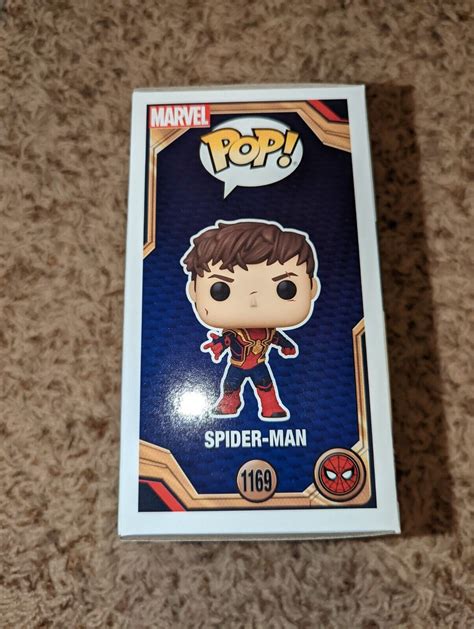 Funko Pop Marvel Spider Man Sans Voie Maison 1169 Démasqué Boutique