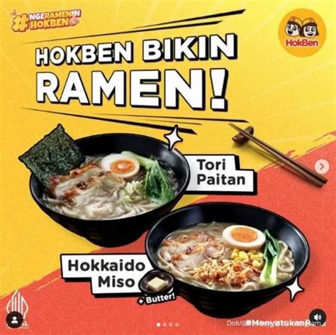 Promo HokBen Terbaru di Bulan Desember 2022, HokBen Ramen Harga Hemat