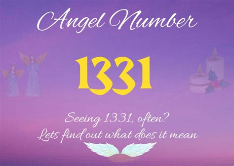 1331 Angel Number’s Divine Messages for Twin Flame Soul Connections ...