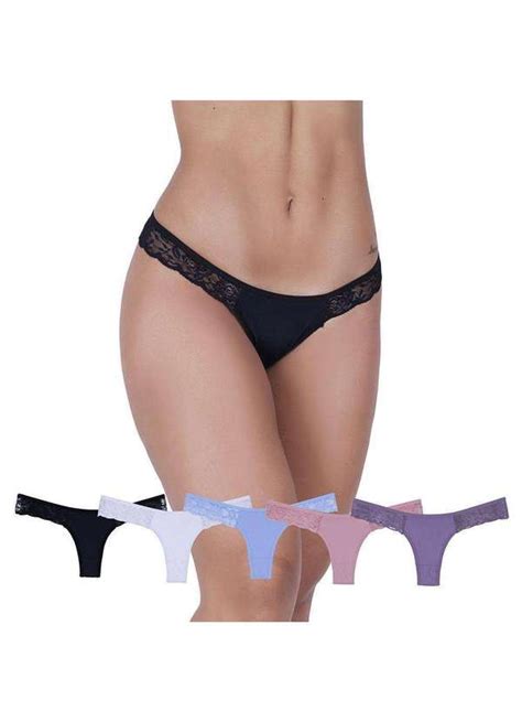 Kit Calcinhas Violeta Microfibra Concept Lingerie Multicolorido