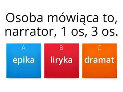 Liryka Materia Y Dydaktyczne