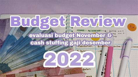 Evaluasi Budget November Budgeting Ibu Rumah Tangga Retnobudget