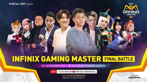 Perhelatan Grand Final INFINIX MLBB Gaming Master Segera Digelar Awal