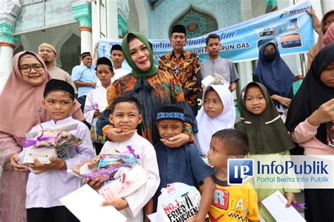 InfoPublik Perta Arun Gas Berbagi Dengan Anak Yatim Piatu Di 13 Desa