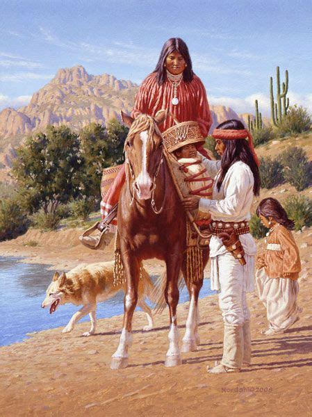 Artist David Nordahl Apache Gallery American Indian Artwork Native