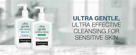 Amazon Neutrogena Ultra Gentle Daily Face Wash For Sensitive Skin