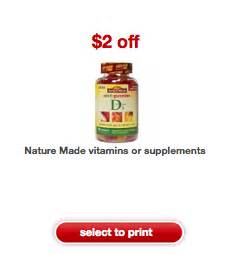 Nature Made Coupons – Save $4 – Fish Oil Only $1.99 at Target | Living Rich With Coupons®