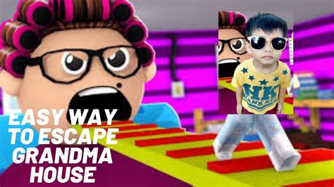 ESCAPE GRANDMA S HOUSE IN ROBLOX 2021 Easy Way To Escape Grandma