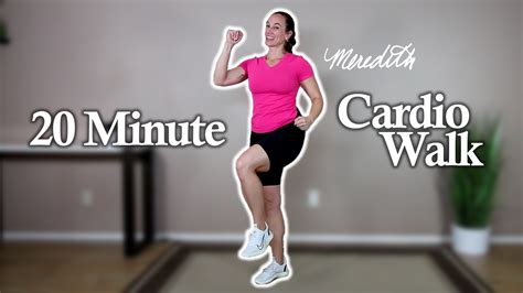 20 Min Low Impact Cardio Walking Workout For Beginners And Seniors