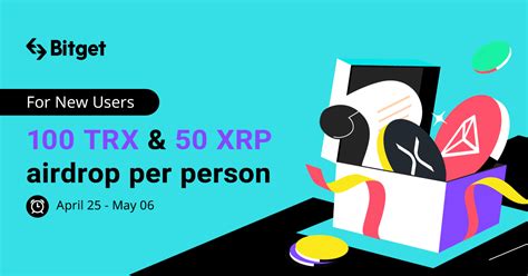 For New Users 100 Trx And 50 Xrp Airdrop Per Person