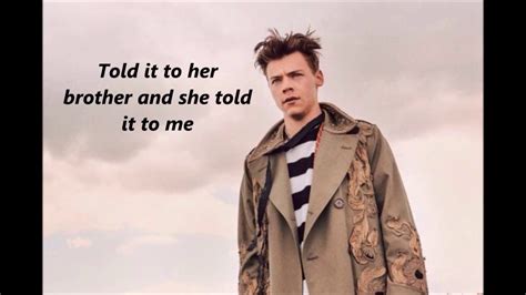 Harry Styles Only Angel Lyrics Youtube