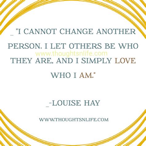 Louise hay affirmations i cannot change another person – Artofit