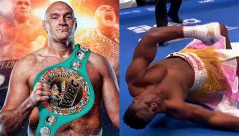 Tyson Fury Reacts After Francis Ngannou Suffers Nasty Ko Loss To