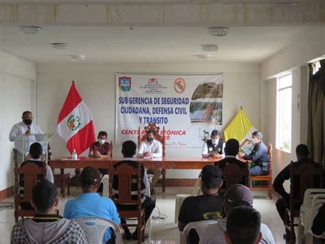 MUNICIPALIDAD DE MIGUEL CHECA CAPACITO A SERENOS Y JUNTAS VECINALES