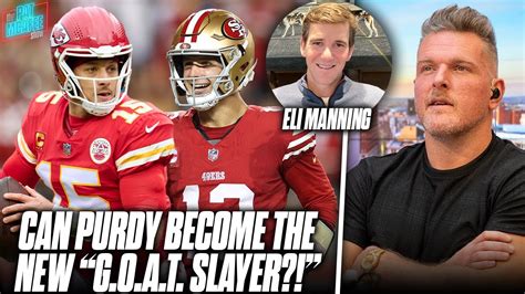 Can Brock Purdy Become The New GOAT Slayer By Beating Mahomes Eli