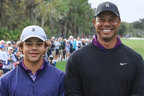 Tiger Woods Son Charlie 15 Following In His Dad S Footsteps And