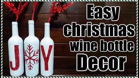 Wine Bottle Painting Ideas For Christmas Psoriasisguru