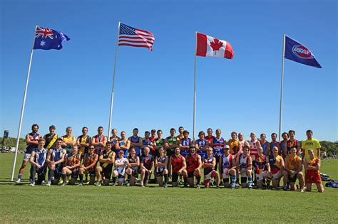 Usafl Team Captains Photo United States Australian Football League