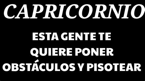 ♑🐐capricornio🐐♑🔮🧿se Te Presentan Retos En Donde SaldrÁs Exitoso🧿🔮 Youtube