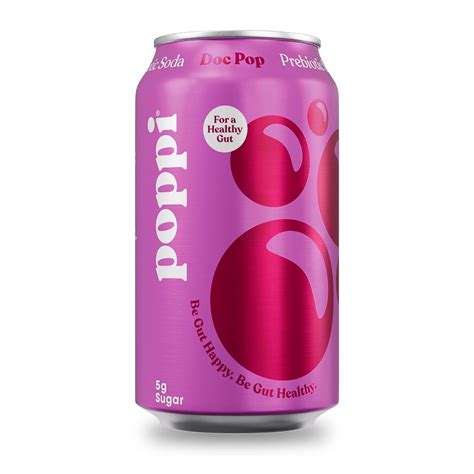 Poppi Sparkling Prebiotic Doc Pop Soda W Gut Health Immunity