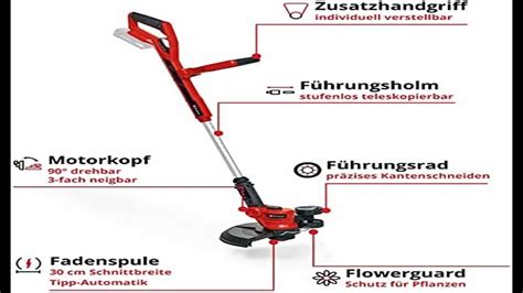 Einhell Akku Rasentrimmer GE CT 18 30 Li Solo Power X Change Li Ion