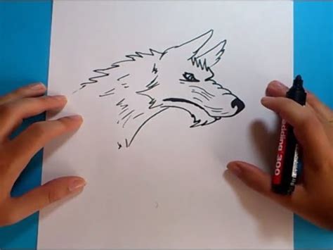 Como Dibujar Un Lobo Paso A Paso How To Draw A Wolf Youtube