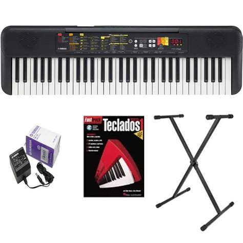 Teclado Organeta Yamaha Psr F Con Adaptador Base M Tod Mb Musical