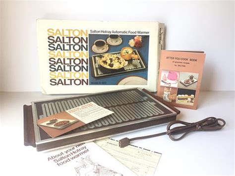 Vintage Salton Food Warmer Salton Hotray Automatic Food Etsy Food