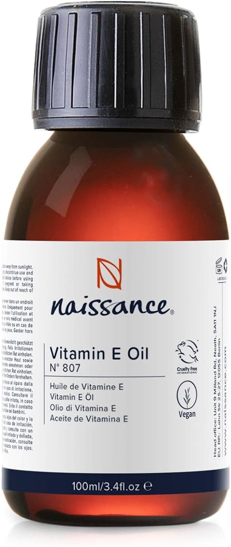 Naissance Nat Rliches Vitamin E L Nr Ml F R Kosmetik