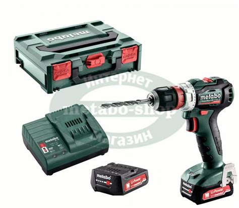 Аккумуляторный шуруповерт Metabo PowerMaxx BS 12 BL Q - Купить ...