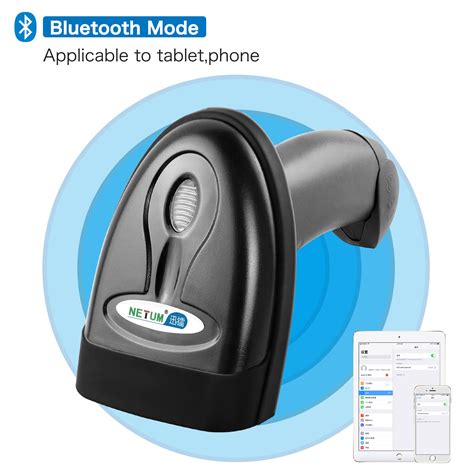 Supply NETUM NT 1228BC 1D Bluetooth Wireless Barcode Scanner Wholesale