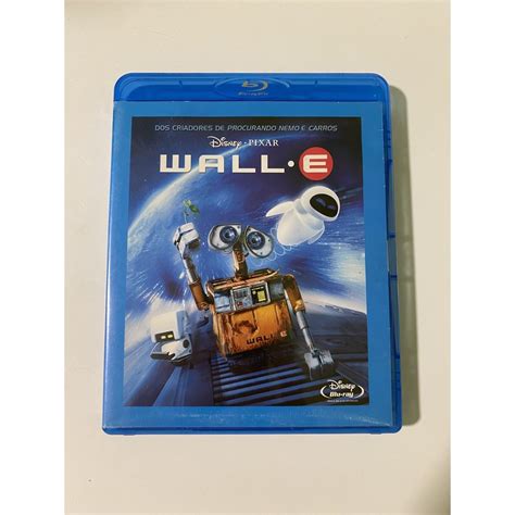 Blu Ray Wall E Disney Pixar Shopee Brasil